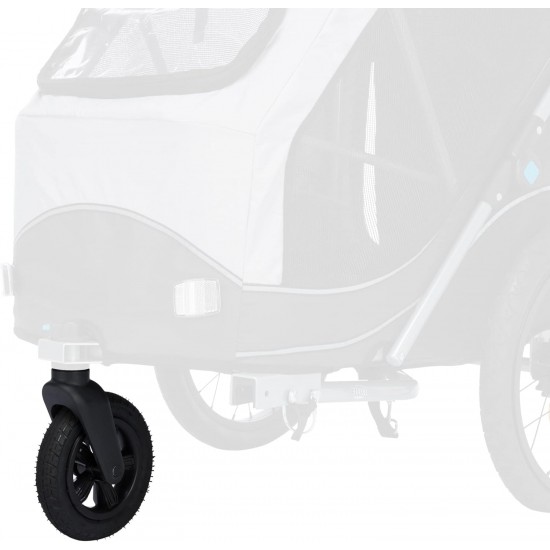 TRIXIE 12795 Jogger Front Wheel for Bicycle Trailer 12794/6/8, 970 g, Un Tamaño TRIXIE 12795 Jogger Front Wheel for Bicycle Trailer 12794/6/8, 970 g, Un Tamaño