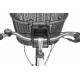 TRIXIE 13107 Dog Basket for Front Bicycle up to 5 kg 44 x 41 x 34 cm with Universal Bracket Woven Dog Bicycle Basket for Handlebar in Chic Wicker Look with Plastic Grille TRIXIE 13107 Dog Basket for Front Bicycle up to 5 kg 44 x 41 x 34 cm with Universal Bracket Woven Dog Bicycle Basket for Handlebar in Chic Wicker Look with Plastic Grille