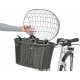 TRIXIE 13107 Dog Basket for Front Bicycle up to 5 kg 44 x 41 x 34 cm with Universal Bracket Woven Dog Bicycle Basket for Handlebar in Chic Wicker Look with Plastic Grille TRIXIE 13107 Dog Basket for Front Bicycle up to 5 kg 44 x 41 x 34 cm with Universal Bracket Woven Dog Bicycle Basket for Handlebar in Chic Wicker Look with Plastic Grille