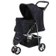 TRIXIE 28958 - Stroller, Dimensions: 47 × 100 × 80 cm, black TRIXIE 28958 - Stroller, Dimensions: 47 × 100 × 80 cm, black
