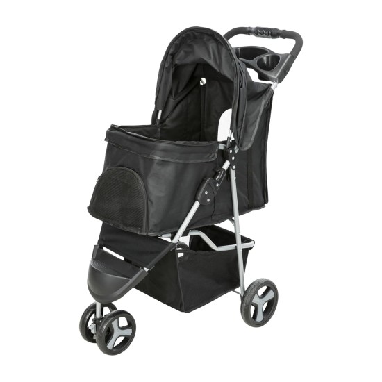 TRIXIE 28958 - Stroller, Dimensions: 47 × 100 × 80 cm, black TRIXIE 28958 - Stroller, Dimensions: 47 × 100 × 80 cm, black
