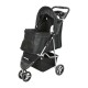 TRIXIE 28958 - Stroller, Dimensions: 47 × 100 × 80 cm, black TRIXIE 28958 - Stroller, Dimensions: 47 × 100 × 80 cm, black