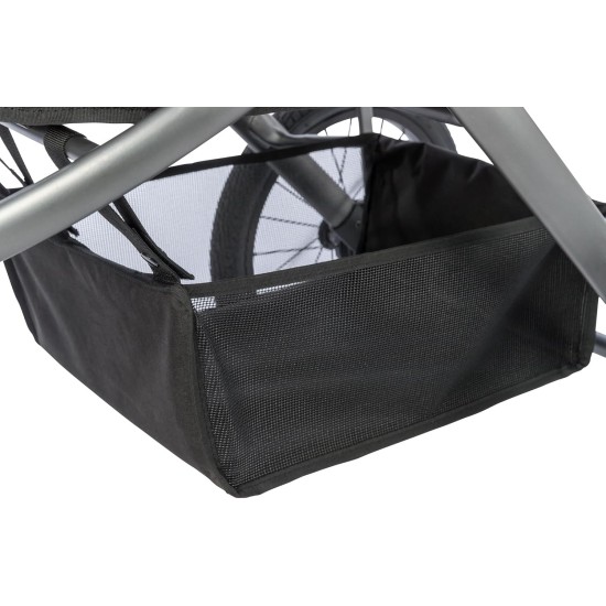 TRIXIE 28960 Dog Pushchair for Dogs, 60 x 112 x 120 cm, 12.5 kg, Black/Petrol Load Capacity up to 20 kg TRIXIE 28960 Dog Pushchair for Dogs, 60 x 112 x 120 cm, 12.5 kg, Black/Petrol Load Capacity up to 20 kg
