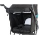 TRIXIE 28960 Dog Pushchair for Dogs, 60 x 112 x 120 cm, 12.5 kg, Black/Petrol Load Capacity up to 20 kg TRIXIE 28960 Dog Pushchair for Dogs, 60 x 112 x 120 cm, 12.5 kg, Black/Petrol Load Capacity up to 20 kg
