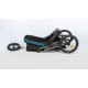 TRIXIE 28960 Dog Pushchair for Dogs, 60 x 112 x 120 cm, 12.5 kg, Black/Petrol Load Capacity up to 20 kg TRIXIE 28960 Dog Pushchair for Dogs, 60 x 112 x 120 cm, 12.5 kg, Black/Petrol Load Capacity up to 20 kg