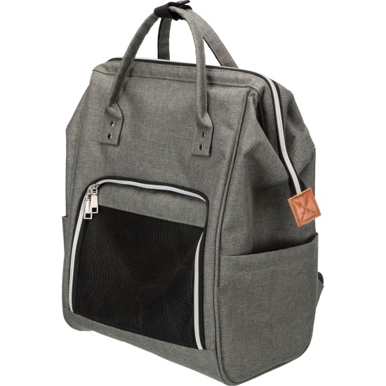 TRIXIE AVA 28840 Dog Backpack – Metal Reinforcement for Dimensional Stability – Opens from Top and Front – Outer Pockets – Short Lead – Removable Base Plate – 32 x 42 x 20 cm – up to 10 kg TRIXIE AVA 28840 Dog Backpack – Metal Reinforcement for Dimensional Stability – Opens from Top and Front – Outer Pockets – Short Lead – Removable Base Plate – 32 x 42 x 20 cm – up to 10 kg