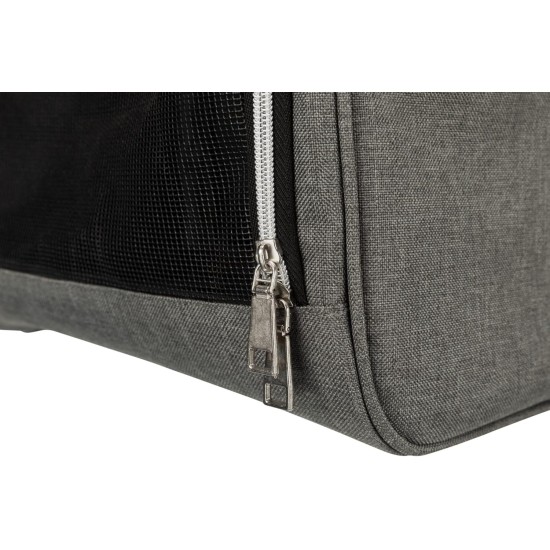 TRIXIE AVA 28840 Dog Backpack – Metal Reinforcement for Dimensional Stability – Opens from Top and Front – Outer Pockets – Short Lead – Removable Base Plate – 32 x 42 x 20 cm – up to 10 kg TRIXIE AVA 28840 Dog Backpack – Metal Reinforcement for Dimensional Stability – Opens from Top and Front – Outer Pockets – Short Lead – Removable Base Plate – 32 x 42 x 20 cm – up to 10 kg