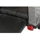 TRIXIE Dog Trailer for Bicycle 41 x 54 x 62 cm, up to 25 kg, Spring-Loaded Dog Bike Trailer with High Front Section, with Extra Large Tailgate, 12800