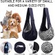 TYXHXTF Adjustable Dog Carrier Bag, Bag for Pets, Carry Bag with Pet Tag, Pet Shoulder Bag, Dog Carrier Bag Puppies for Small Dogs for Outdoor Activities (Blue) TYXHXTF Adjustable Dog Carrier Bag, Bag for Pets, Carry Bag with Pet Tag, Pet Shoulder Bag, Dog Carrier Bag Puppies for Small Dogs for Outdoor Activities (Blue)
