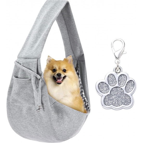 TYXHXTF Adjustable Dog Sling Carrier Bag for Pets, Carry Bag with Pet Tag, Pet Shoulder Bag, Dog Carrier Bag Puppies for Small Dogs for Outdoor Activities TYXHXTF Adjustable Dog Sling Carrier Bag for Pets, Carry Bag with Pet Tag, Pet Shoulder Bag, Dog Carrier Bag Puppies for Small Dogs for Outdoor Activities
