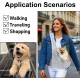 TYXHXTF Adjustable Dog Sling Carrier Bag for Pets, Carry Bag with Pet Tag, Pet Shoulder Bag, Dog Carrier Bag Puppies for Small Dogs for Outdoor Activities TYXHXTF Adjustable Dog Sling Carrier Bag for Pets, Carry Bag with Pet Tag, Pet Shoulder Bag, Dog Carrier Bag Puppies for Small Dogs for Outdoor Activities