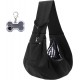 TYXHXTF Bag for Pet, Adjustable Dog Carrier Carrier Bag with Pet Tag, Pet Shoulder Bag, Dog Carrier Bag Puppy for Dogs for Outdoor Activities, Black