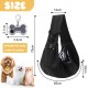 TYXHXTF Bag for Pet, Adjustable Dog Carrier Carrier Bag with Pet Tag, Pet Shoulder Bag, Dog Carrier Bag Puppy for Dogs for Outdoor Activities, Black