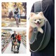 Tchsrim Dog Carrier Bag, Small Dog Carrier Bag, Puppy Shoulder Bag, Pet Transport Bag with Adjustable Shoulder Strap, Dog Carrier, Cat Carrier Bag for Small Dogs, 5 kg