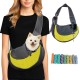 Tchsrim Dog Carrier Bag, Small Dog Carrier Bag, Puppy Shoulder Bag, Pet Transport Bag with Adjustable Shoulder Strap, Dog Carrier, Cat Carrier Bag for Small Dogs, 5 kg