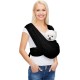 Thoquene Dog Carrier Bag up to 9 kg, Adjustable Sling Dog, Hands-Free Carry Bag for Dogs (Black) Thoquene Dog Carrier Bag up to 9 kg, Adjustable Sling Dog, Hands-Free Carry Bag for Dogs (Black)