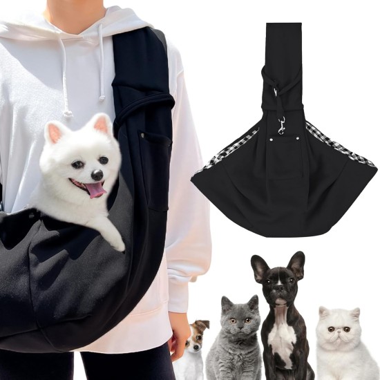 Thoquene Dog Sling Bag Dog Carrier Bag for Walking and Outdoor Activities Thoquene Dog Sling Bag Dog Carrier Bag for Walking and Outdoor Activities