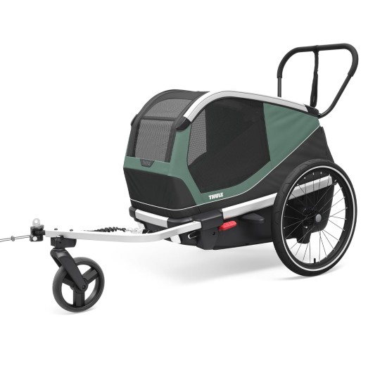 Thule Bexey Hazy Green Bicycle Trailer for Dogs Medium Thule Bexey Hazy Green Bicycle Trailer for Dogs Medium