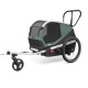 Thule Bexey Hazy Green Bicycle Trailer for Dogs Medium Thule Bexey Hazy Green Bicycle Trailer for Dogs Medium