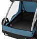 Thule Courier Bicycle Trailer for 2 Children, Aegean Blue, One Size Thule Courier Bicycle Trailer for 2 Children, Aegean Blue, One Size