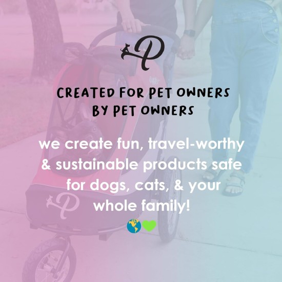Trailblazer Jogger Dog Stroller for Medium Pets, Ventilated Pet Stroller for Cats and Dogs, Neptune Trailblazer Jogger Dog Stroller for Medium Pets, Ventilated Pet Stroller for Cats and Dogs, Neptune