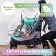 Trailblazer Jogger Dog Stroller for Medium Pets, Ventilated Pet Stroller for Cats and Dogs, Neptune Trailblazer Jogger Dog Stroller for Medium Pets, Ventilated Pet Stroller for Cats and Dogs, Neptune