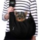 Transport Bag for Dogs and Other Pets, Adjustable, Breathable, Suitable for Walks and Outdoor Activities (Black) Carry Bag Dog, Dog Bag, Dog Carrier Bag up to 15 kg Transport Bag for Dogs and Other Pets, Adjustable, Breathable, Suitable for Walks and Outdoor Activities (Black) Carry Bag Dog, Dog Bag, Dog Carrier Bag up to 15 kg