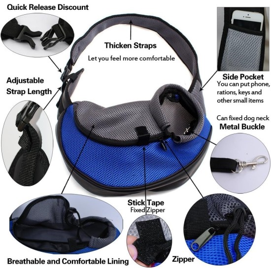 Transport Bag for Dogs/Cats /Pets, Shoulder Carrier Bag, Small Animal Canvas Bags, s, blue Transport Bag for Dogs/Cats /Pets, Shoulder Carrier Bag, Small Animal Canvas Bags, s, blue