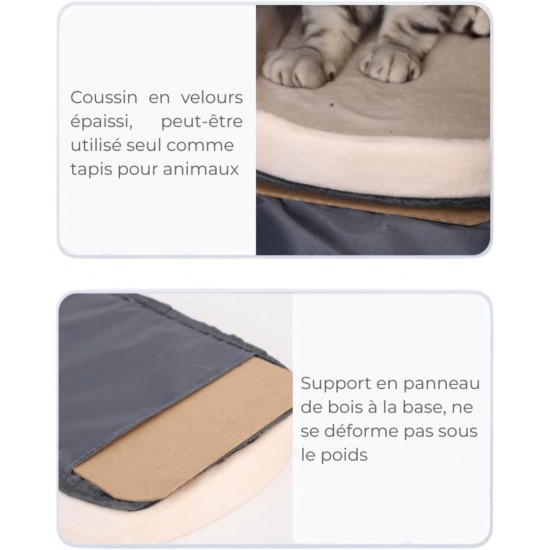 Transporttasche für Katzen, Transporttasche für Hunde, Transportbox für Katzen mit verstellbarem Schultergurt, Matratze für Katzen und kleine Hunde Transporttasche für Katzen, Transporttasche für Hunde, Transportbox für Katzen mit verstellbarem Schultergurt, Matratze für Katzen und kleine Hunde
