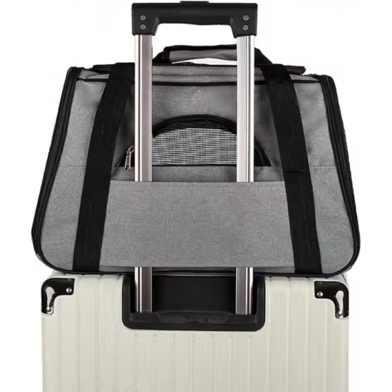 Transporttasche für Katzen, Transporttasche für Hunde, Transportbox für Katzen mit verstellbarem Schultergurt, Matratze für Katzen und kleine Hunde Transporttasche für Katzen, Transporttasche für Hunde, Transportbox für Katzen mit verstellbarem Schultergurt, Matratze für Katzen und kleine Hunde
