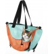 Transporttasche für Katzen und Hunde, verstellbare Schultertasche, für kleine Haustiere, atmungsaktiv, faltbar, für Urlaub, Outdoor, Walking Transporttasche für Katzen und Hunde, verstellbare Schultertasche, für kleine Haustiere, atmungsaktiv, faltbar, für Urlaub, Outdoor, Walking
