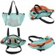Transporttasche für Katzen und Hunde, verstellbare Schultertasche, für kleine Haustiere, atmungsaktiv, faltbar, für Urlaub, Outdoor, Walking Transporttasche für Katzen und Hunde, verstellbare Schultertasche, für kleine Haustiere, atmungsaktiv, faltbar, für Urlaub, Outdoor, Walking