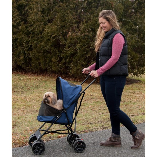 Travel Lite Pet Stroller for Cats and Dogs up to 15 lbs, Pink Travel Lite Pet Stroller for Cats and Dogs up to 15 lbs, Pink