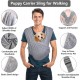 Trendecor Dog Carrier Bag, Dog Sling for Small Dogs, Adjustable Strap, Sling Dog Bag, Up to 9 kg, for Dogs and Cats, Outdoor Activities, Walks (Black) Trendecor Dog Carrier Bag, Dog Sling for Small Dogs, Adjustable Strap, Sling Dog Bag, Up to 9 kg, for Dogs and Cats, Outdoor Activities, Walks (Black)