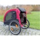 Trixie 12813 Bicycle Trailer, S: 53 × 60 × 60/117 cm, black/red. Trixie 12813 Bicycle Trailer, S: 53 × 60 × 60/117 cm, black/red.