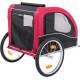 Trixie 12814 Bicycle Trailer, M: 63 × 68 × 75/137 cm, black/red Trixie 12814 Bicycle Trailer, M: 63 × 68 × 75/137 cm, black/red