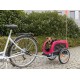 Trixie 12814 Bicycle Trailer, M: 63 × 68 × 75/137 cm, black/red Trixie 12814 Bicycle Trailer, M: 63 × 68 × 75/137 cm, black/red