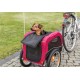 Trixie 12814 Bicycle Trailer, M: 63 × 68 × 75/137 cm, black/red Trixie 12814 Bicycle Trailer, M: 63 × 68 × 75/137 cm, black/red