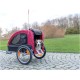 Trixie 12814 Bicycle Trailer, M: 63 × 68 × 75/137 cm, black/red Trixie 12814 Bicycle Trailer, M: 63 × 68 × 75/137 cm, black/red