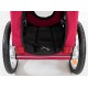 Trixie 12814 Bicycle Trailer, M: 63 × 68 × 75/137 cm, black/red Trixie 12814 Bicycle Trailer, M: 63 × 68 × 75/137 cm, black/red