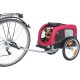 Trixie 12814 Bicycle Trailer, M: 63 × 68 × 75/137 cm, black/red Trixie 12814 Bicycle Trailer, M: 63 × 68 × 75/137 cm, black/red