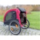 Trixie 12814 Bicycle Trailer, M: 63 × 68 × 75/137 cm, black/red Trixie 12814 Bicycle Trailer, M: 63 × 68 × 75/137 cm, black/red