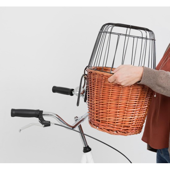 Trixie 2806 Bicycle Basket with Grille 44 x 48 x 33 cm Trixie 2806 Bicycle Basket with Grille 44 x 48 x 33 cm