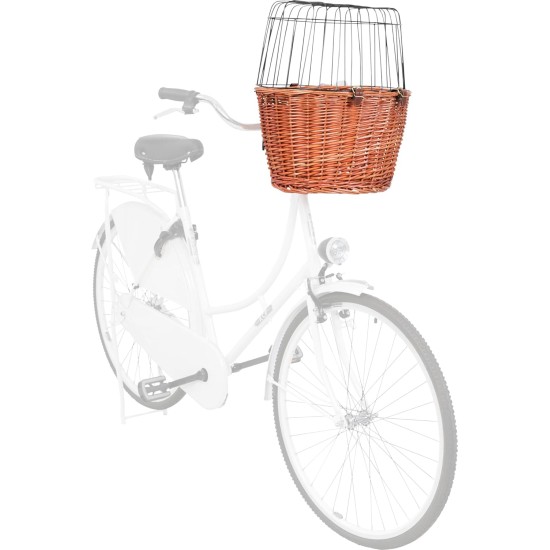 Trixie 2806 Bicycle Basket with Grille 44 x 48 x 33 cm Trixie 2806 Bicycle Basket with Grille 44 x 48 x 33 cm