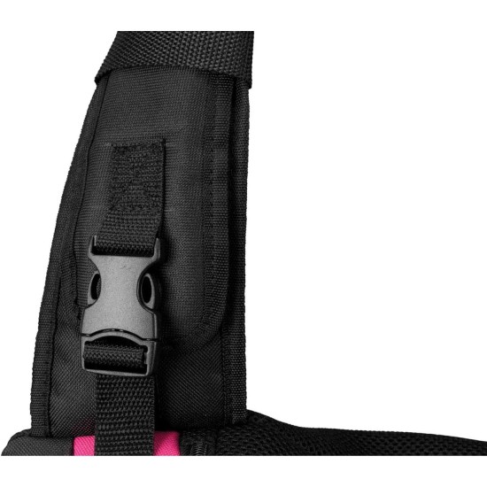 Trixie 2882 Connor backpack, 42 × 29 × 21 cm, black / blue Trixie 2882 Connor backpack, 42 × 29 × 21 cm, black / blue