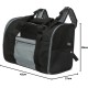Trixie 2882 Connor backpack, 42 × 29 × 21 cm, black / blue Trixie 2882 Connor backpack, 42 × 29 × 21 cm, black / blue