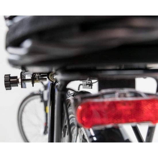Trixie Bicycle Basket For Carrier, With Lattice, 35X49 55cm, Black Trixie Bicycle Basket For Carrier, With Lattice, 35X49 55cm, Black