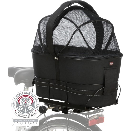 Trixie Bicycle bag, 48 × 29 × 42cm, Black Trixie Bicycle bag, 48 × 29 × 42cm, Black