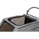 Trixie Dog Trailer for Bicycles 16.1 × 21.3 × 24.4 inches up to 55.1 lbs – Suspended Dog Bike Trailer with high Front Section – with extra-Large Rear Door Trixie Dog Trailer for Bicycles 16.1 × 21.3 × 24.4 inches up to 55.1 lbs – Suspended Dog Bike Trailer with high Front Section – with extra-Large Rear Door