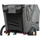 Trixie Dog Trailer for Bicycles 16.1 × 21.3 × 24.4 inches up to 55.1 lbs – Suspended Dog Bike Trailer with high Front Section – with extra-Large Rear Door Trixie Dog Trailer for Bicycles 16.1 × 21.3 × 24.4 inches up to 55.1 lbs – Suspended Dog Bike Trailer with high Front Section – with extra-Large Rear Door
